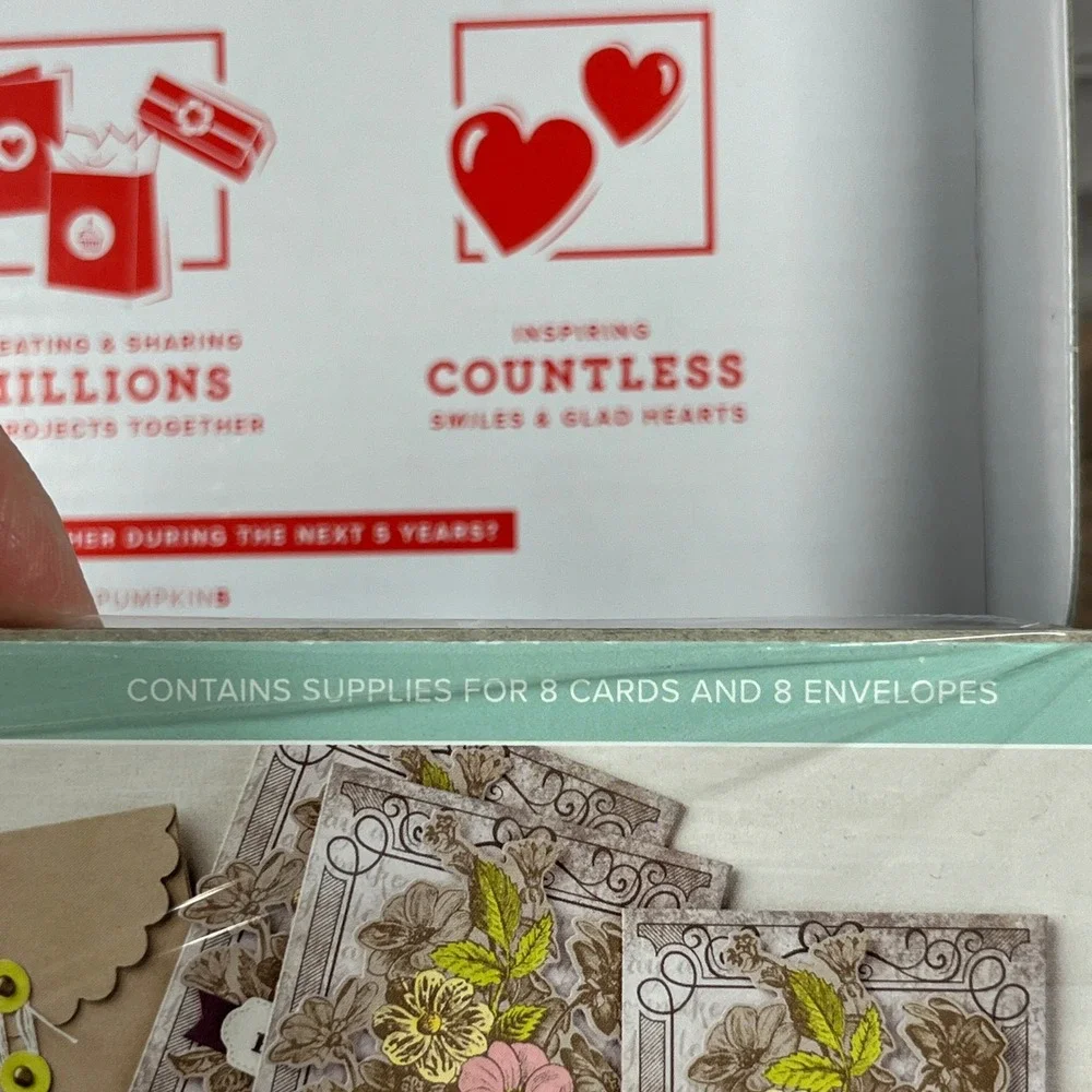 Stampin Up Paper Pumpkin Kit May Good Things Grow 2018 Floral Craft Set 50pc